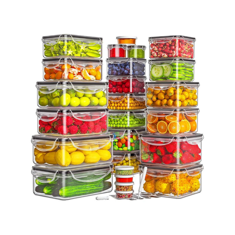 50-Piece Food Storage Containers with Lids