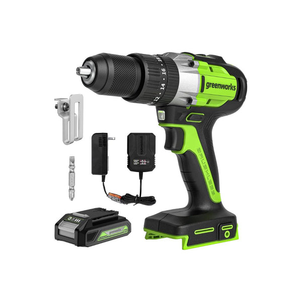 Greenworks 24V Brushless 1/2-In Hammer Drill