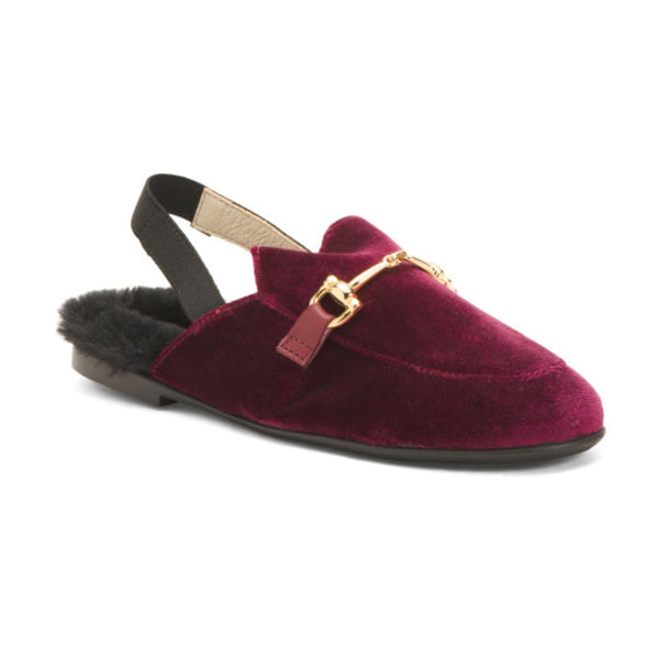 Naturino Sunsketchy Kid's Velvet Slingback Flats