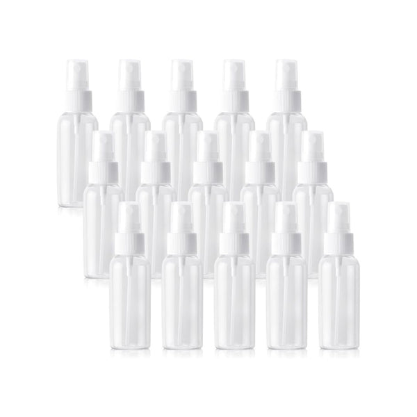 15-Pcs 50-Ml Mini Spray Bottles