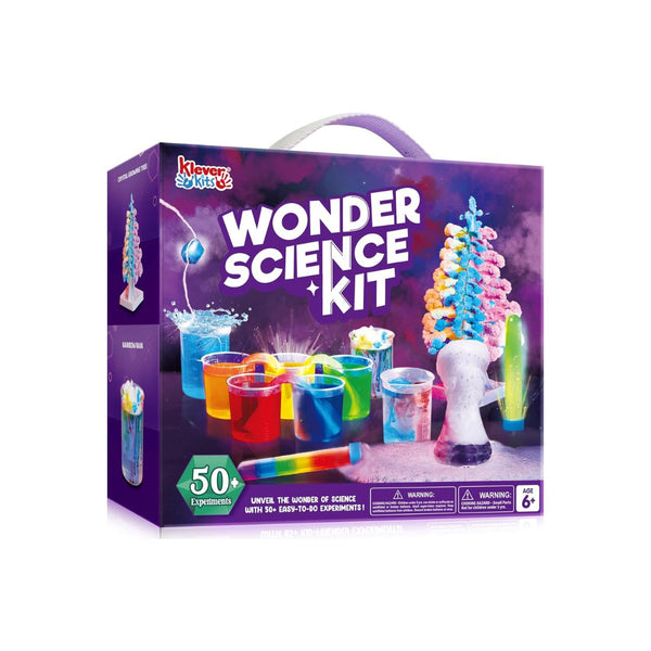 Klever Kits Wonder Science Kits - 50+ Experiments Educational Toys