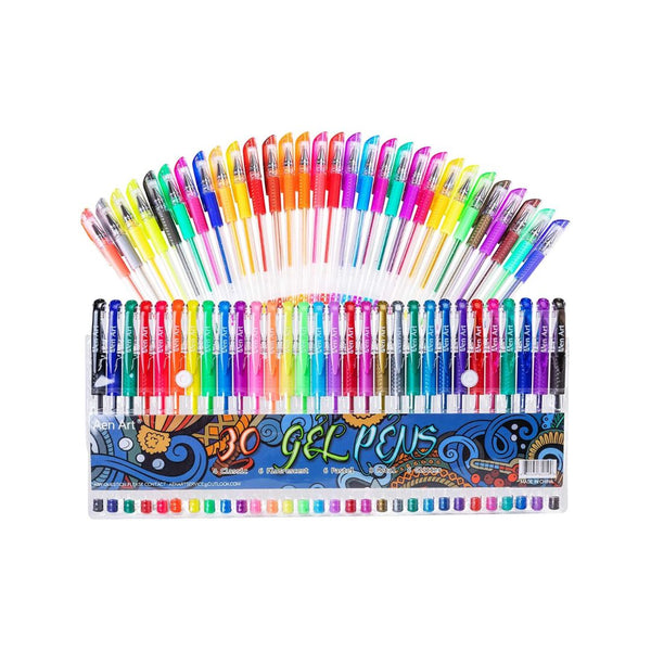 30 Colors Gel Marker Colored Pen