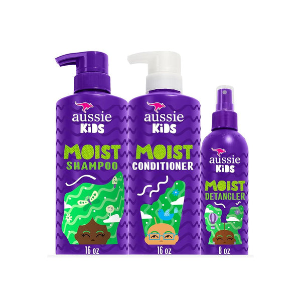 3-Piece Aussie Kids Hair Care Bundle Set