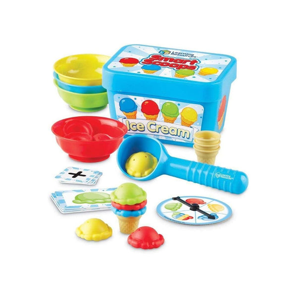 55-Pcs Learning Resources Smart Scoops Math Activity Set