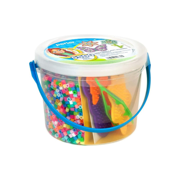 5,500-Pcs Perler Sunny Days Bright Color Fuse Bead Bucket
