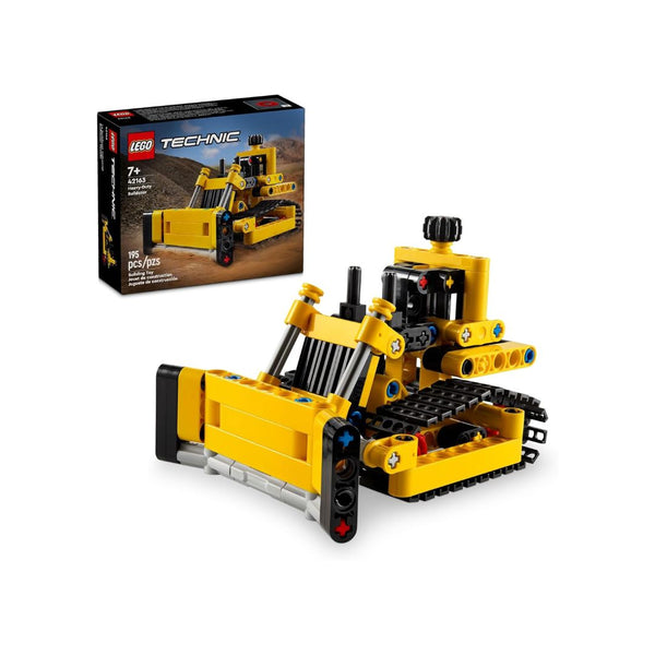 195-Pcs LEGO Technic Heavy-Duty Bulldozer Building Set