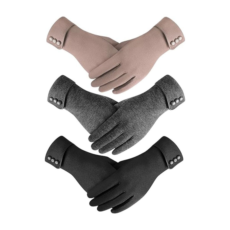 3 Pairs Women’s Winter Gloves