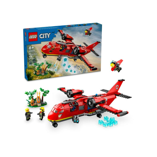 478-Pcs LEGO City Fire Rescue Plane