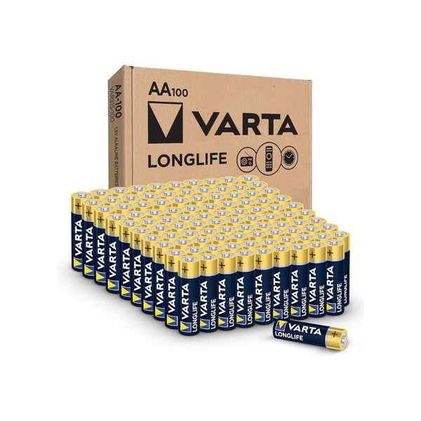 100-Pack Longlife AA Batteries