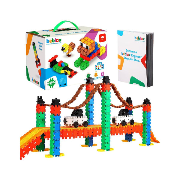 250-Pcs BEBLOX (Clics) Building Blocks Set