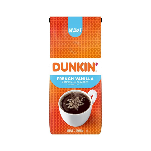 Dunkin' French Vanilla Flavored Ground Coffee (3 Flavors)