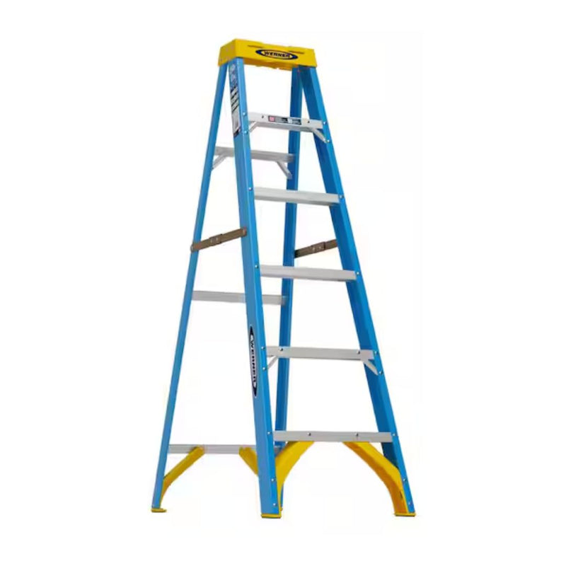 Werner - 6 ft. Fiberglass Step Ladder