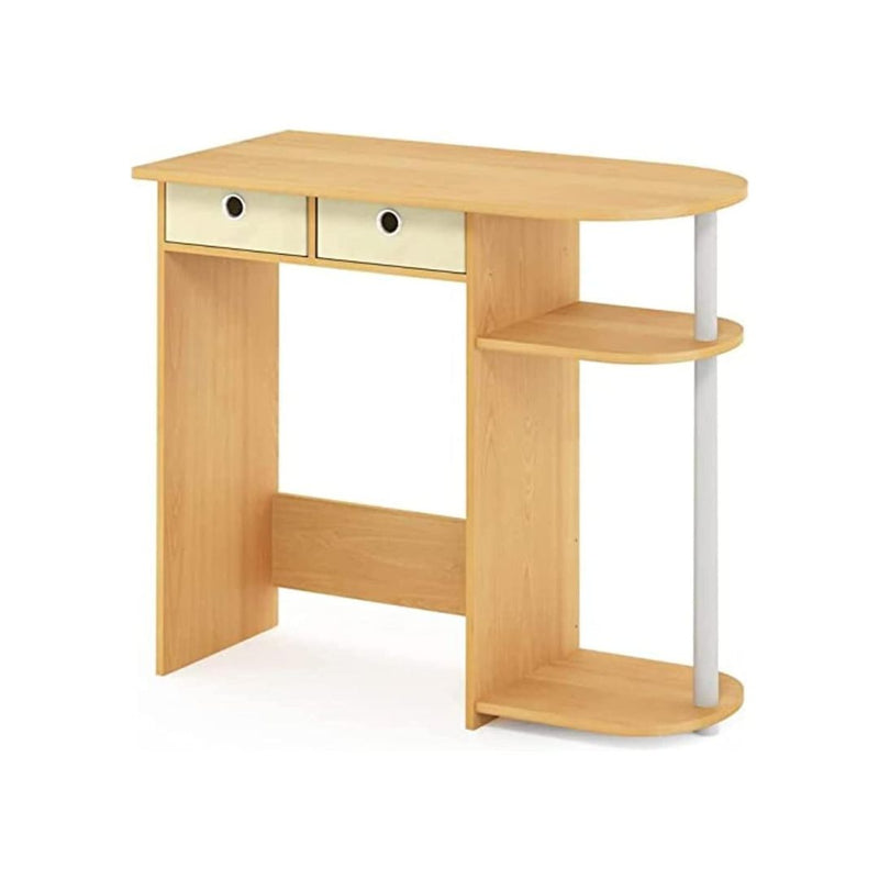 Furinno Computer Desk/Table with 2 Drawer Bins