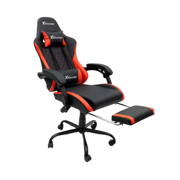 X Rocker Apex PC Gaming Chair with Massage Function and Footrest