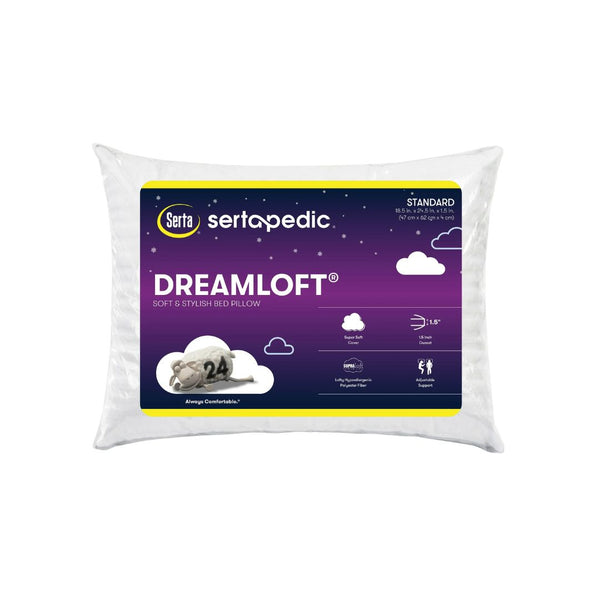 Sertapedic Dreamloft Bed Pillow, Standard Size