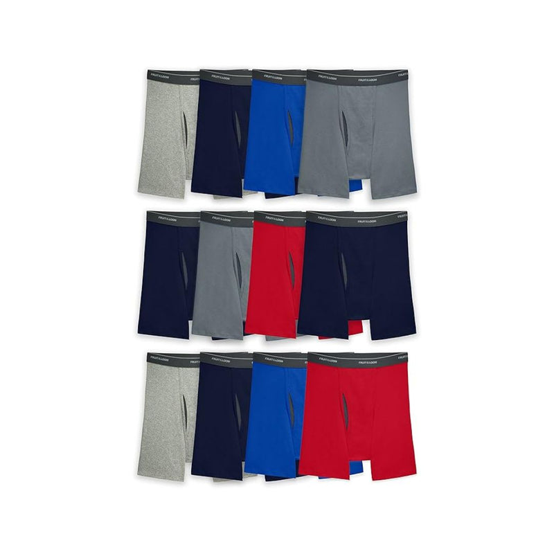 12 Fruit of the Loom Men’s Coolzone Boxer Briefs