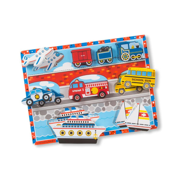 Melissa & Doug Wooden Chunky Puzzles