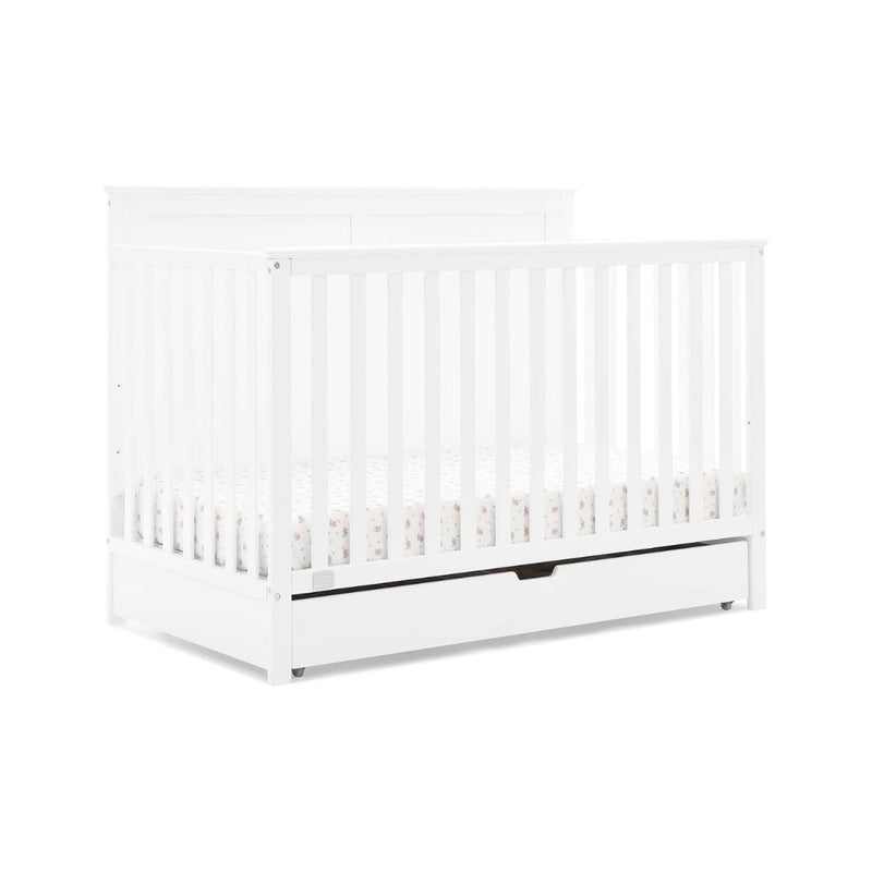 Delta Children Simmons Kids Logan 6-in-1 Convertible Crib with Underdrawer