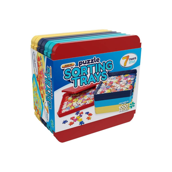 7-Ct Buffalo Games – Puzzle Sorting Trays