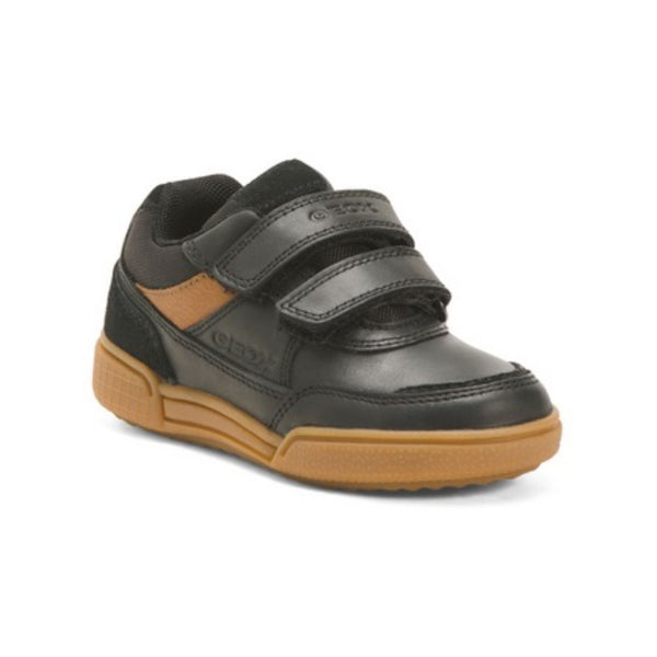 Geox Kids Leather Poseido Sneakers