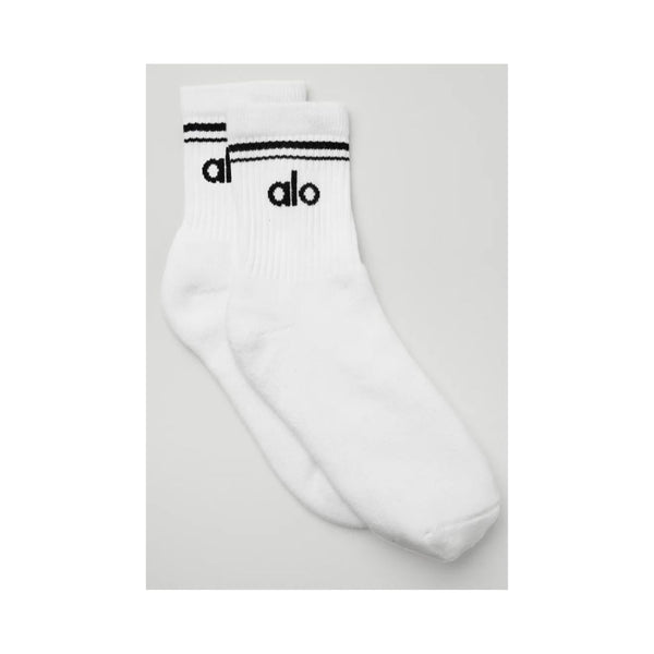 alo Unisex Half-Crew Throwback Socks