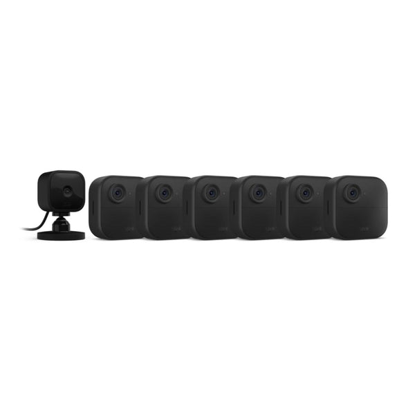 6-Pk Blink Outdoor 4 (4th Gen) + Blink Mini – Smart Security Camera
