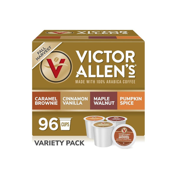 96-Count Victor Allen’s Coffee Fall Harvest Variety Pack