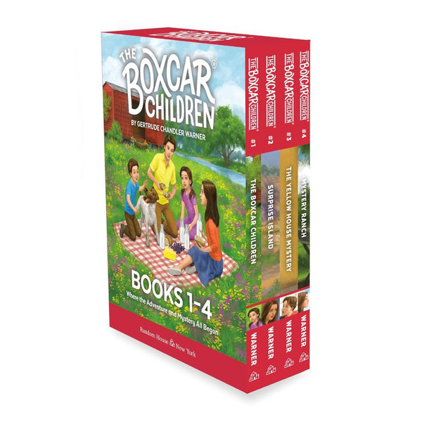 The Boxcar Children Mysteries Boxed Set Books 1-4