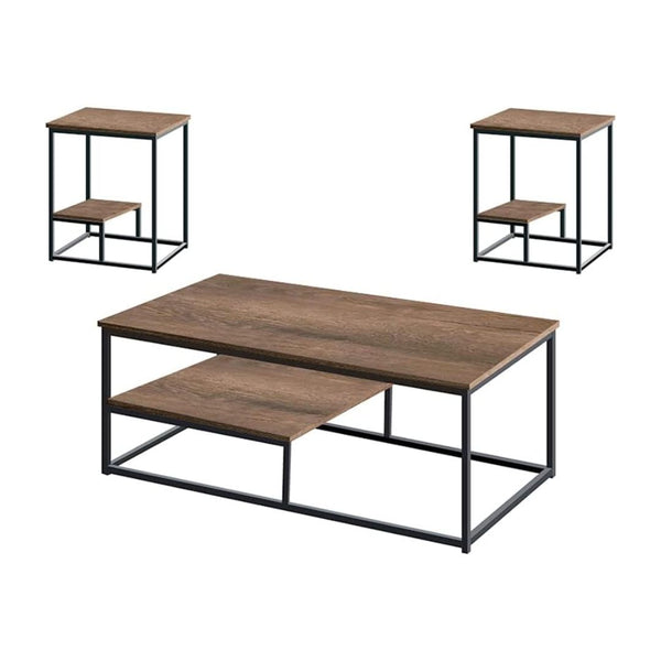 3 Pieces Coffee Table Set