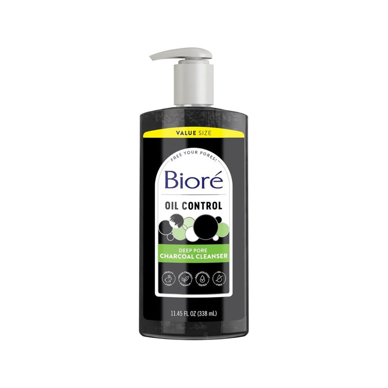 Biore Deep Pore Charcoal Face Wash