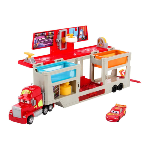 Mattel Disney Pixar Cars Transforming Truck & Toy Car Playset