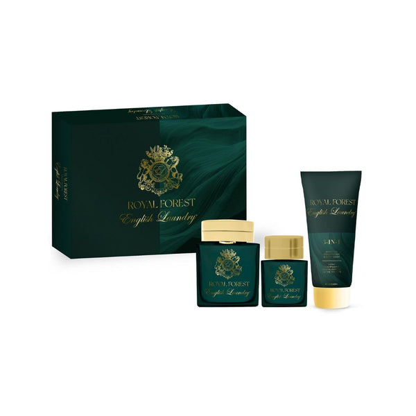 English Laundry Royal Forest 3 Piece Gift Set Eau de Parfum for Men