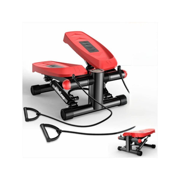 Air-Powered Mini Steppers With Resistance Bands