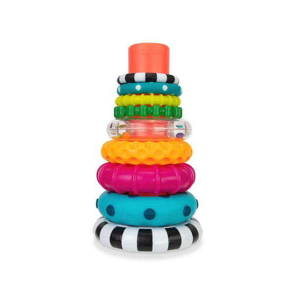 Sassy Stacks of Circles Stacking Ring STEM Learning Toy