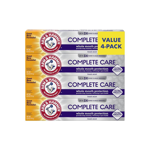 Set Of 3 Arm & Hammer Complete Care Fresh Mint Toothpaste