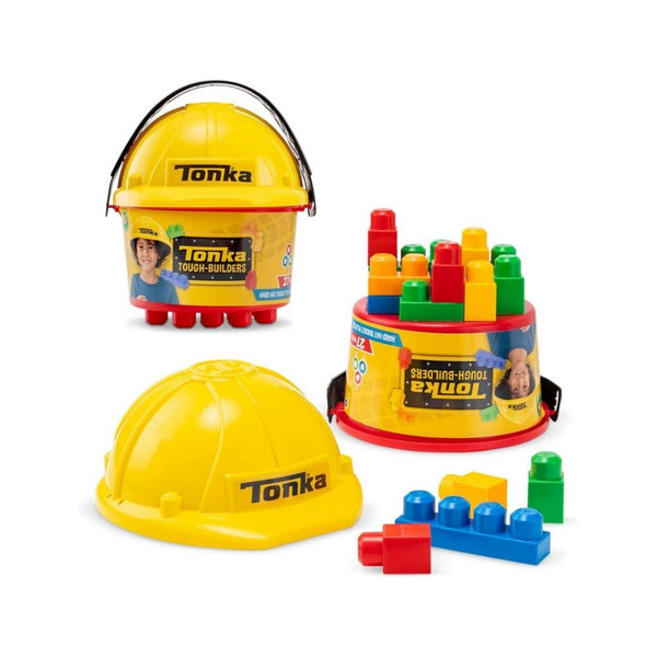 Tonka Hard Hat, Building Blocks and Bucket Playset