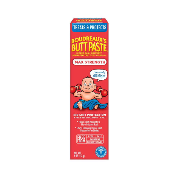Boudreaux’s Butt Paste Maximum Strength Diaper Rash Cream