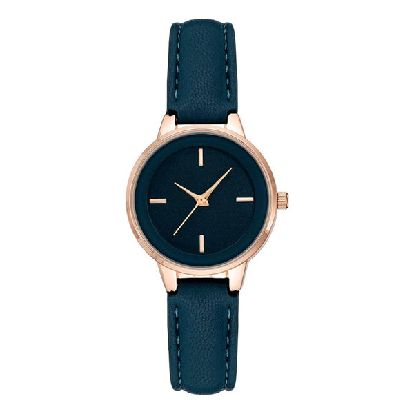 Women's Faux Leather Strap Watch