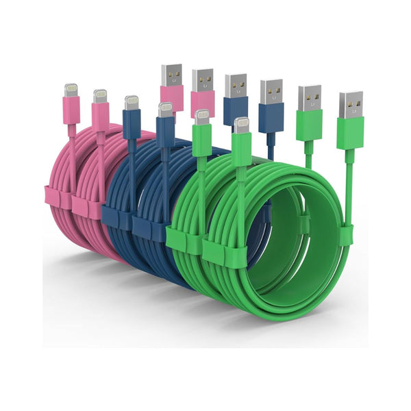 6-Pack iPhone Charger Cables