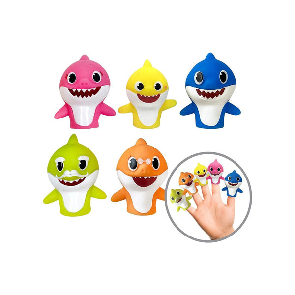 Nickelodeon Baby Shark 5 Pc Finger Puppet Set