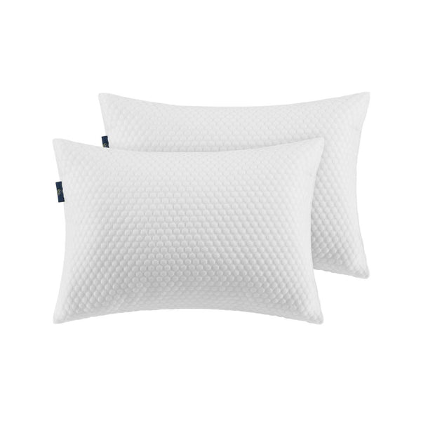 2-Pack Sertapedic Arctic Slumber Rolled Bed Pillow, Standard