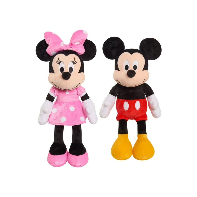 Disney 19-Inch Mickey and Minnie Plush Stuffed Animals