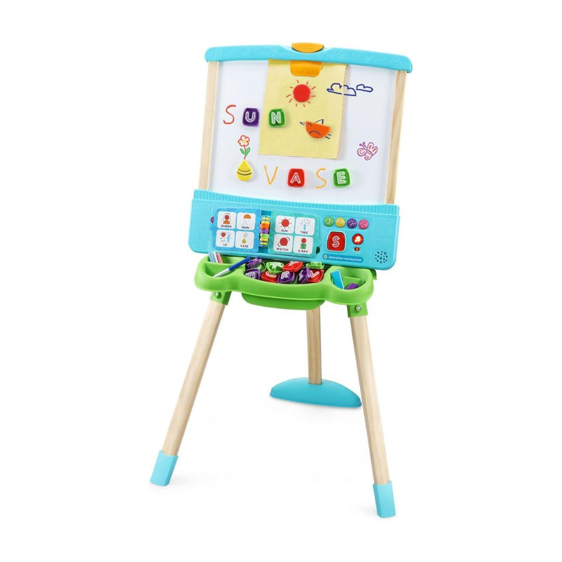 LeapFrog Interactive Learning Easel with Magnetic Chalkboard and Whiteboard