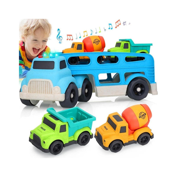 3 In 1 Transport Carrier Trucks Toy