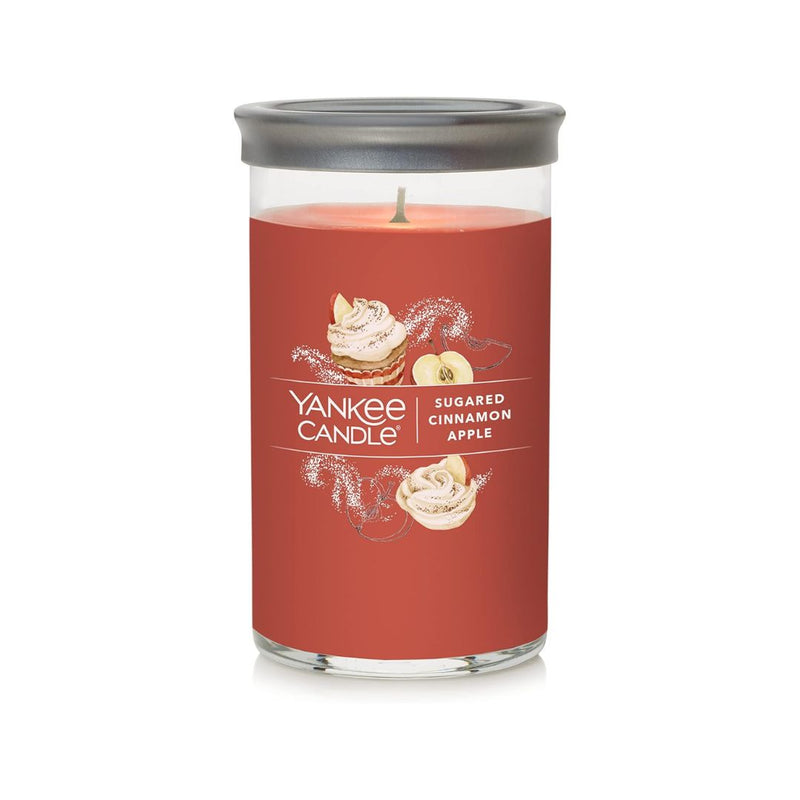 Yankee Candle Sugared Cinnamon Apple Signature Candle - 14.25oz
