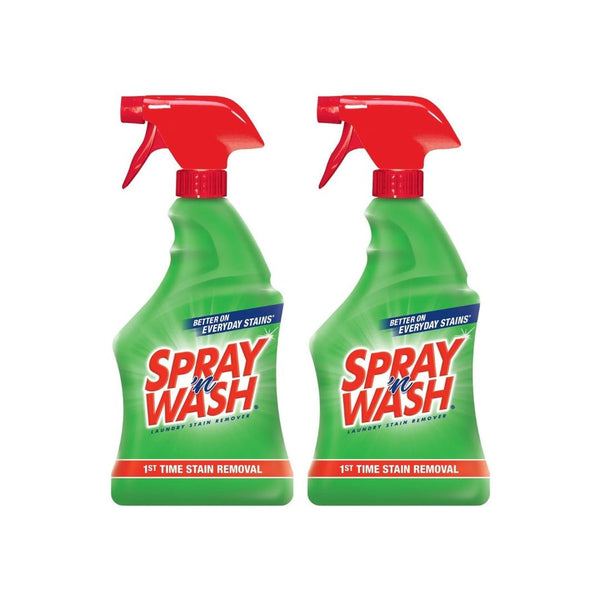 2 Bottles of Spray 'n Wash Pre-Treat Laundry Stain Remover