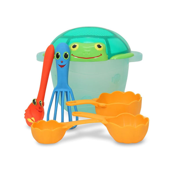 Melissa & Doug Sunny Patch Seaside Sidekicks Sand Beach Set