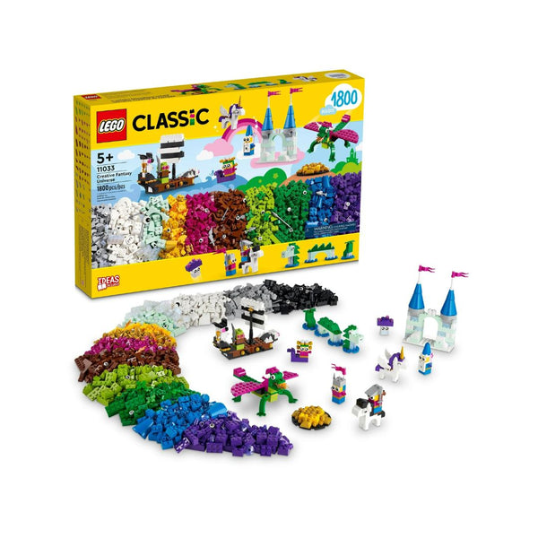 LEGO Classic Creative 1,800 Piece Fantasy Universe Set