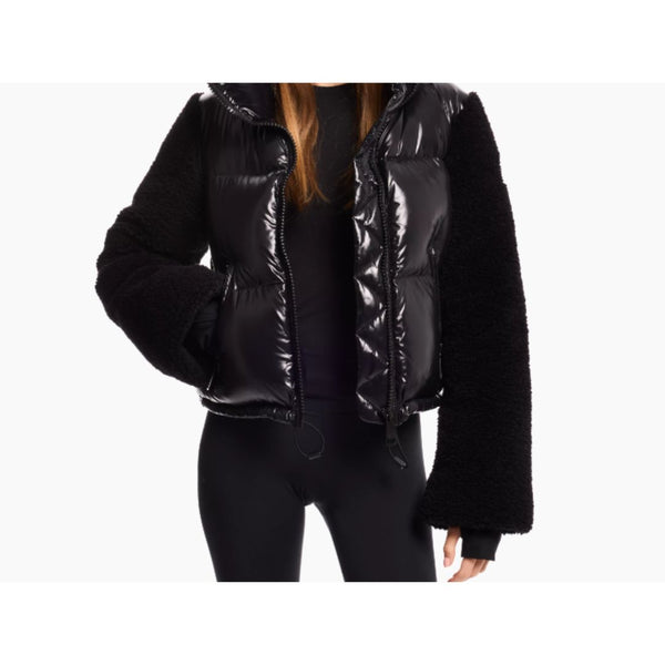 SAM. Liana Quilted Down Crop Jacket