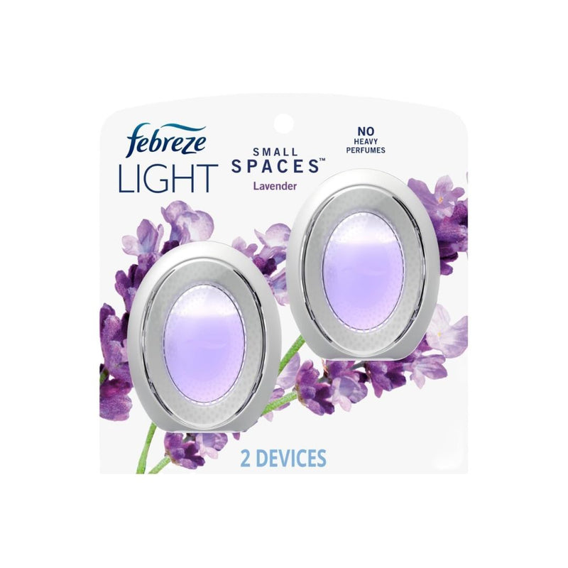 2-Count Febreze Small Spaces Air Fresheners, Light Lavender Scent